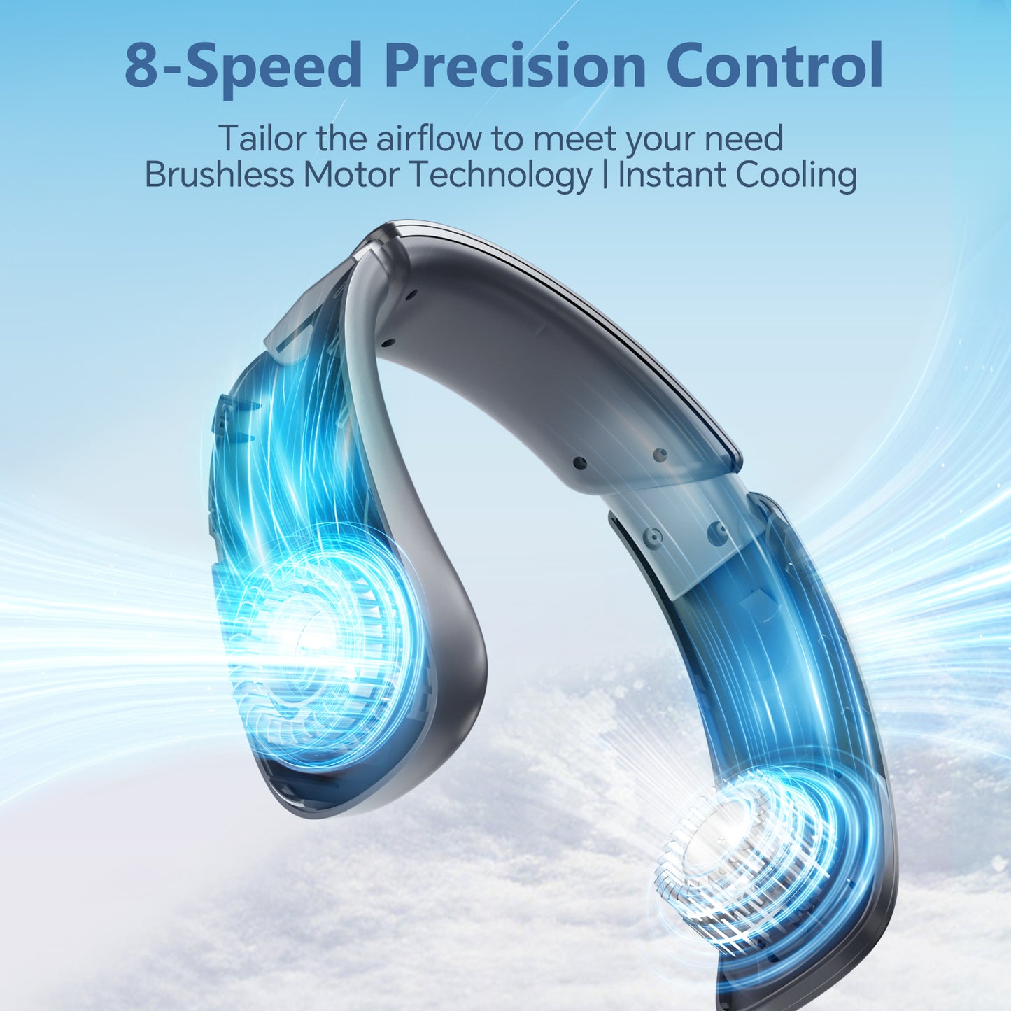 JZOOM Portable Neck Fan