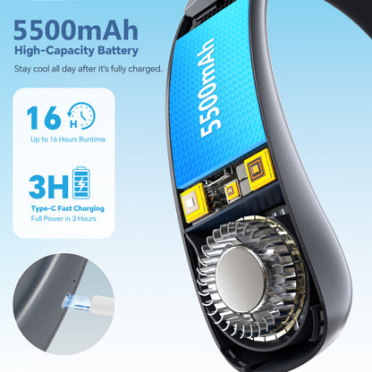 JZOOM Portable Neck Fan